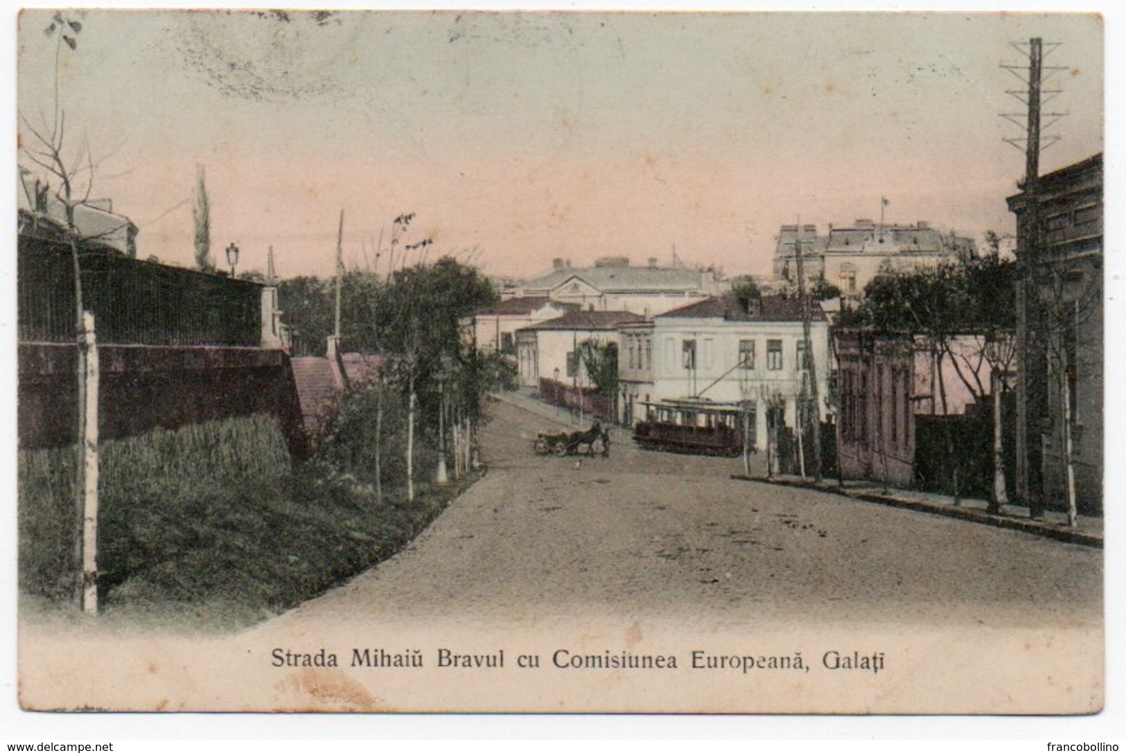 ROMANIA/ROUMANIE - GALATI/GALATZ - STRADA MIHAIU BRAVUL CU COMISIUNEA EUROPEANA - - Romania