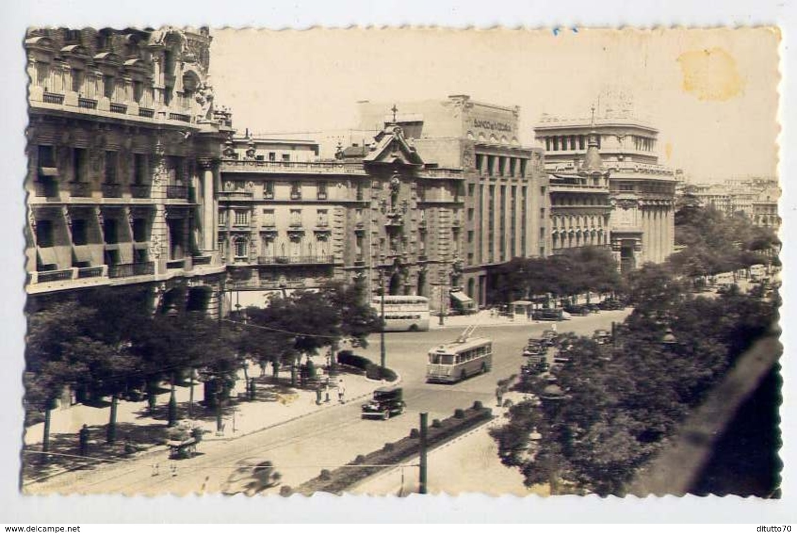 Madrid - Calle De Alcala - Formato Piccolo Viaggiata Mancante Di Affrancatura – E 11 - Altri & Non Classificati