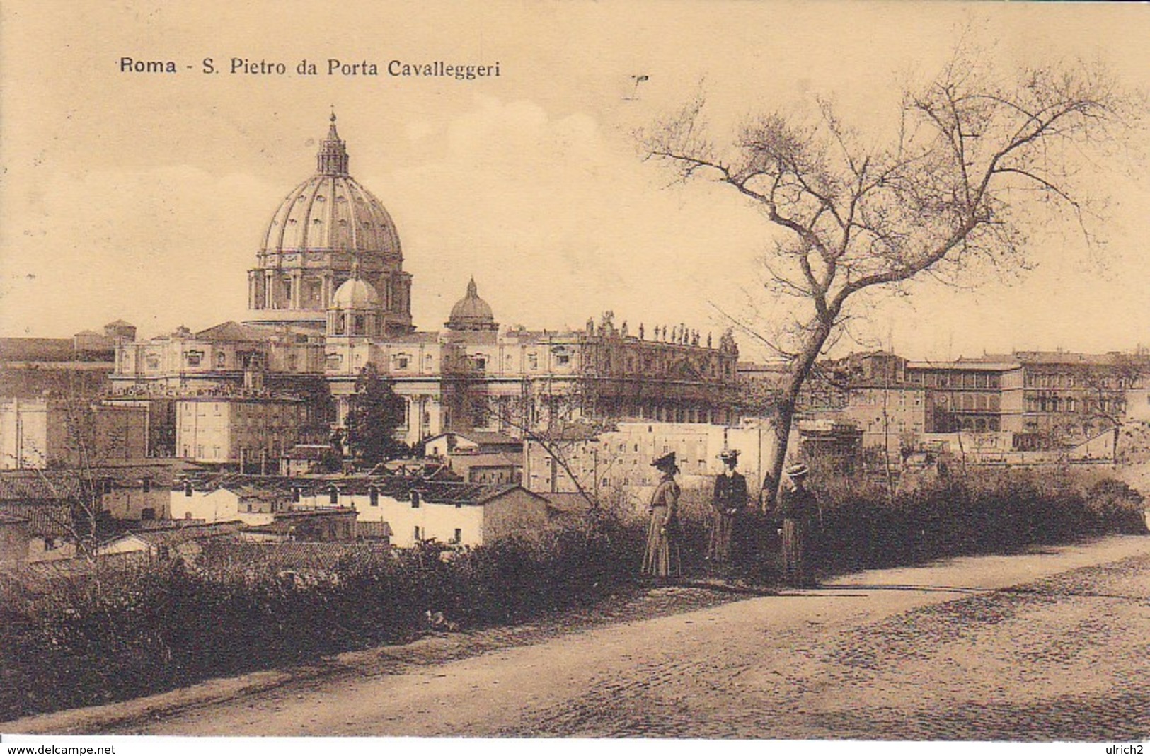 AK Roma - S. Pietro Da Porta Cavalleggeri - 1910 (40683) - Kerken