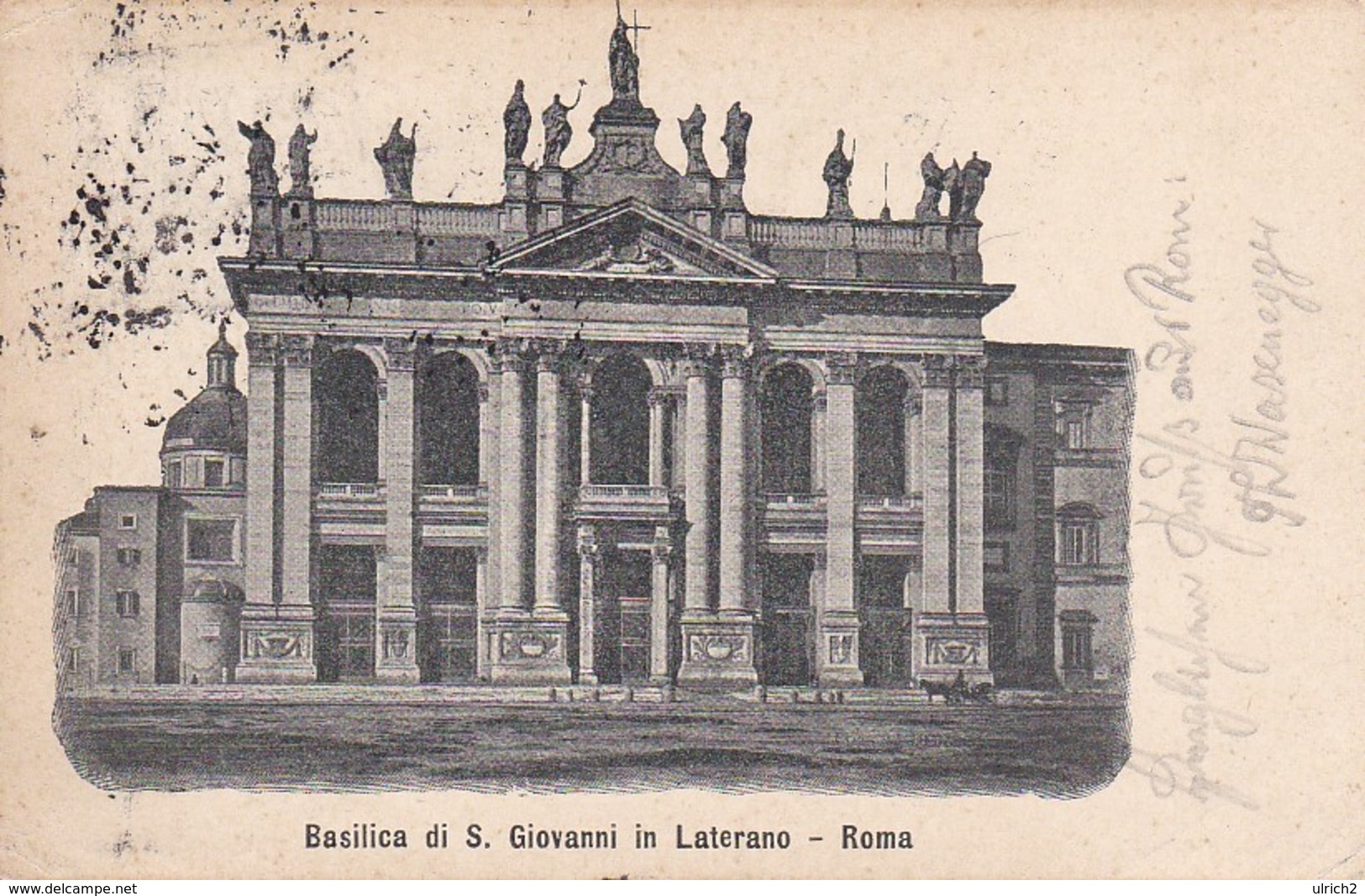 AK Roma - Basilica Di S. Giovanni In Laterano - Nach St. Johann Im Pongau - 1903 (40684) - Kirchen