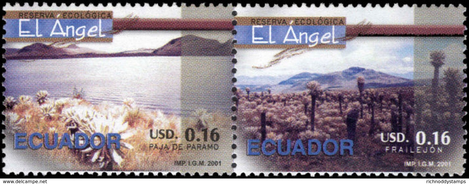 Ecuador 2001 La Angel Nature Reserve Unmounted Mint. - Ecuador