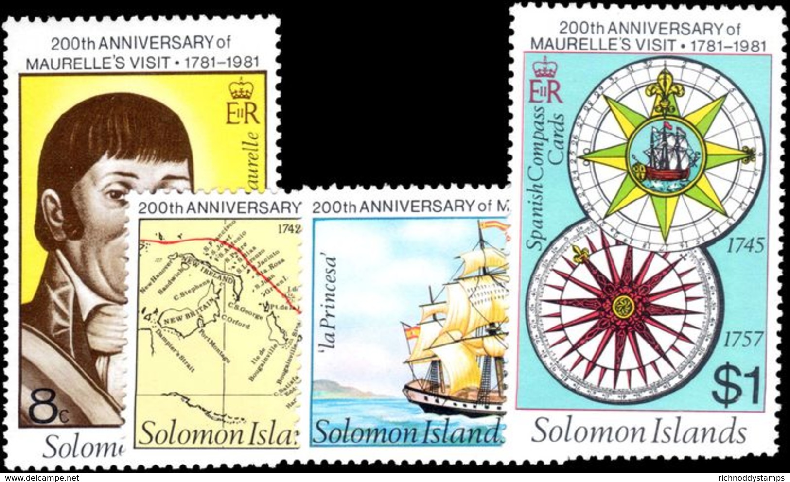 Solomon Islands 1981 Maurelle Unmounted Mint. - Solomon Islands (1978-...)