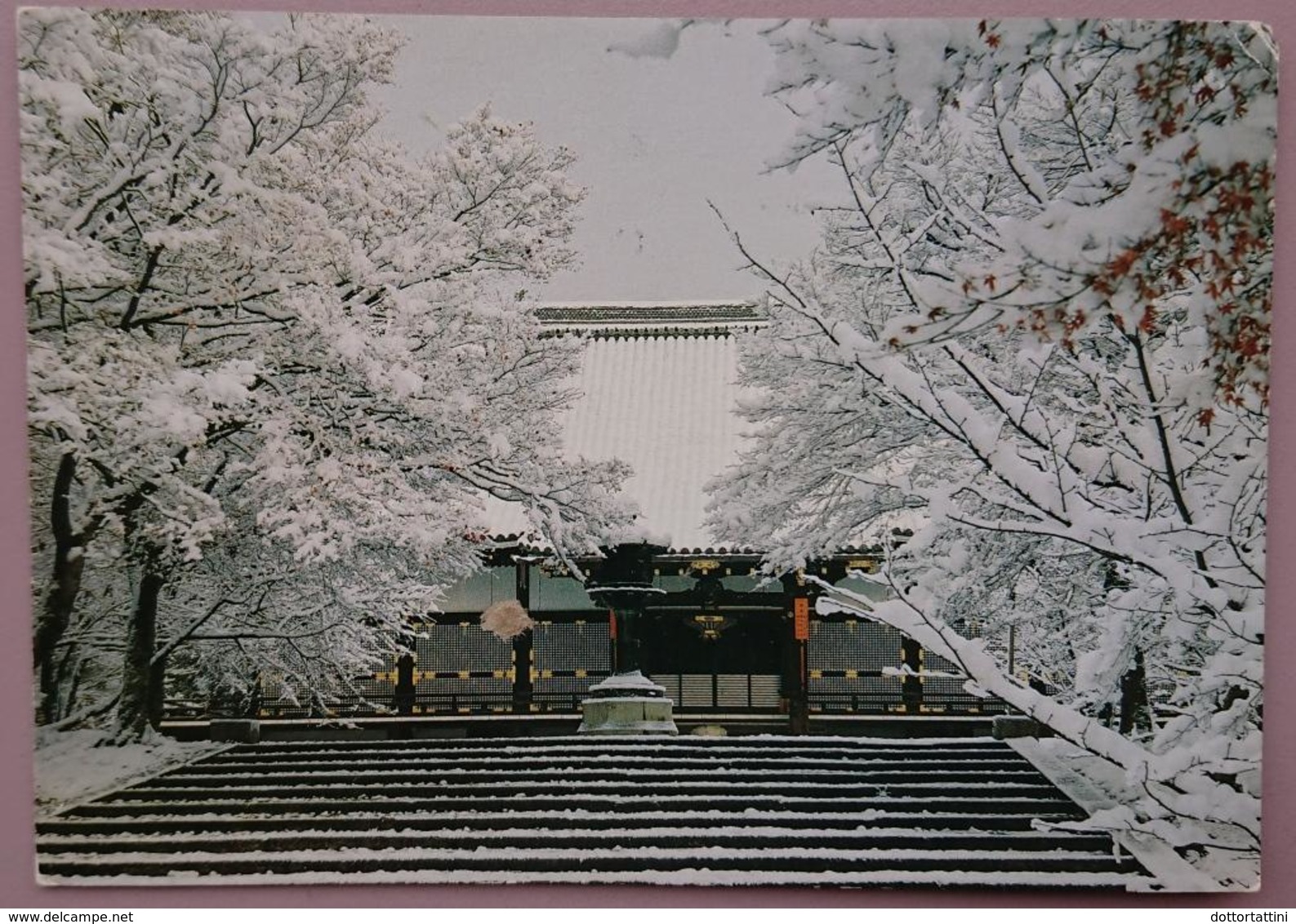 Kon-do Of The Ninnaji (temple) During Winter - Kyoto   Vg - Kyoto