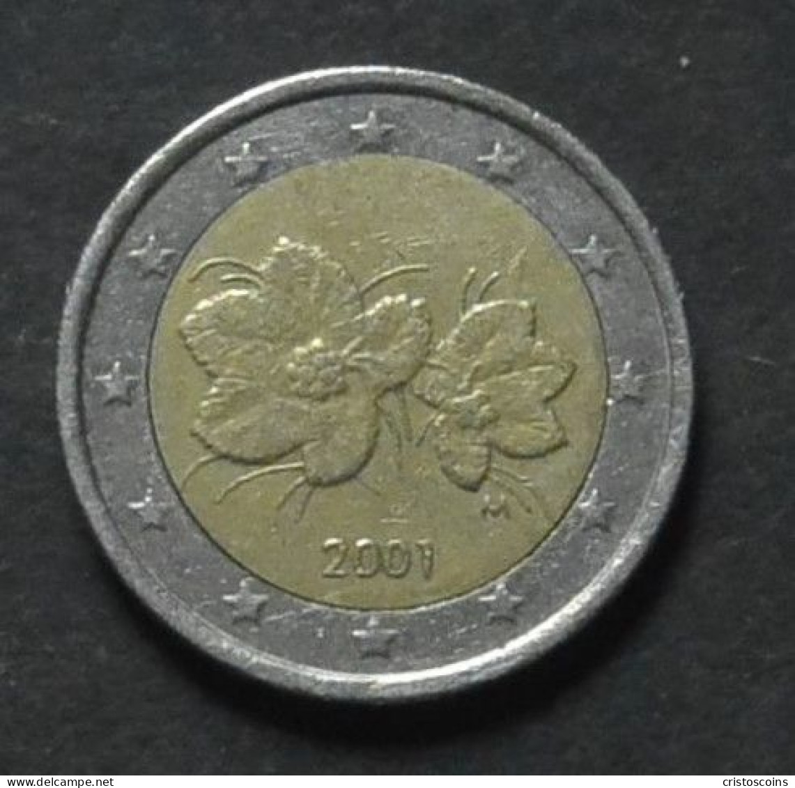 Filandia 2€ 2000/2001 Circolata (KA/2 - Finland