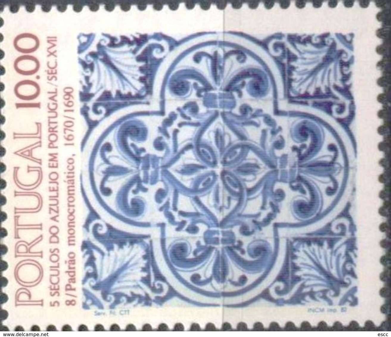 Mint Stamp Old Cladding 1982 From Portugal - Nuevos