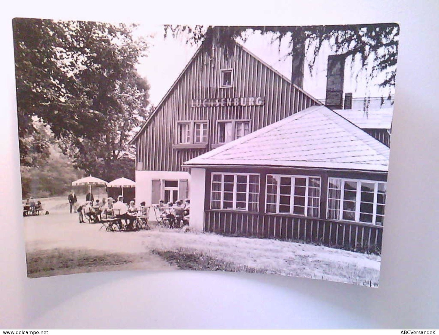 HOG Forsthaus Luchsenburg. An Der Autobahn Dresden-Bautzen. Pulsnitz. Außenansicht. Ansichtskarte. - Hotels & Gaststätten