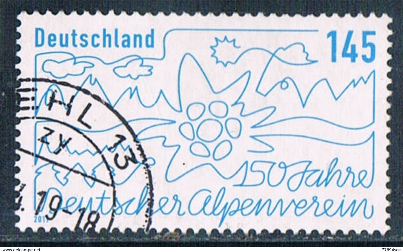 2019  150 Jahre Deutscher Alpenverein - Gebraucht