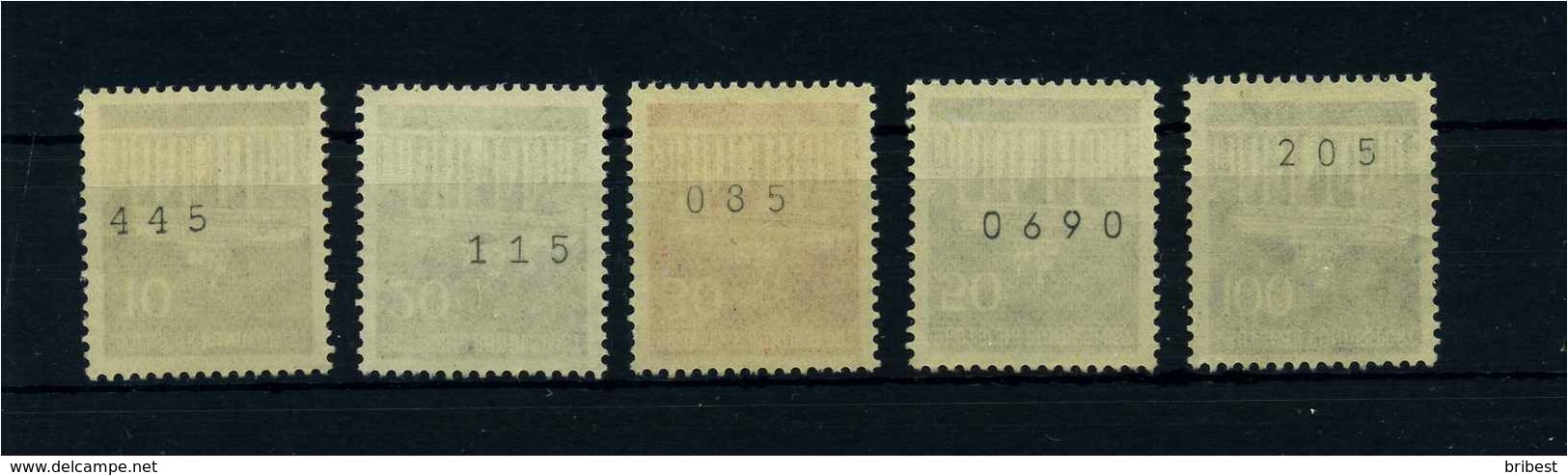 BUND 1966 Nr 506-510 R Satz Sauber Postfrisch (76347) - Sonstige & Ohne Zuordnung