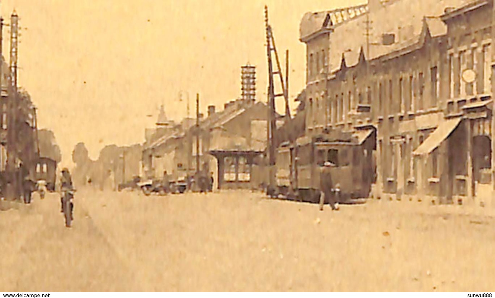 Ans - Terminus Des Trams, Rue De L'Yser (animée, Tram Tramway, Voir Zoom) - Ans