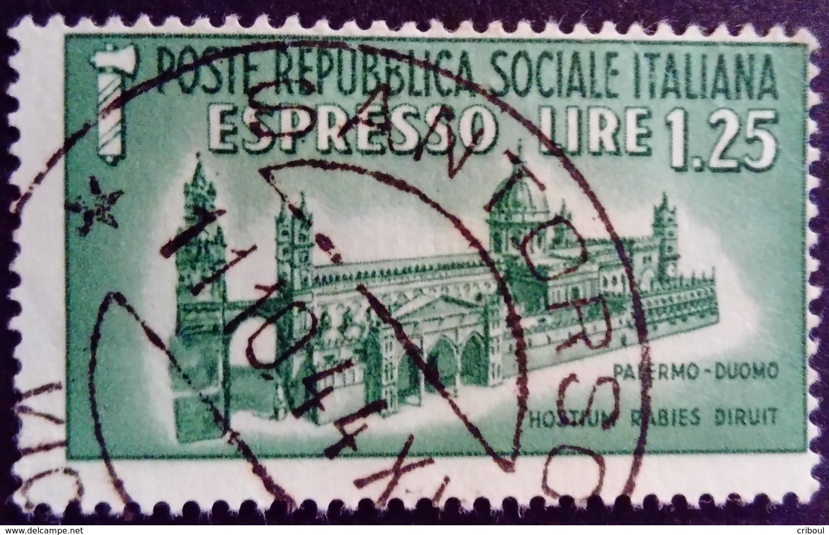 Italie Italy Italia 1944 Express Espresso Yvert E6 O Used Usato - Oblitérés