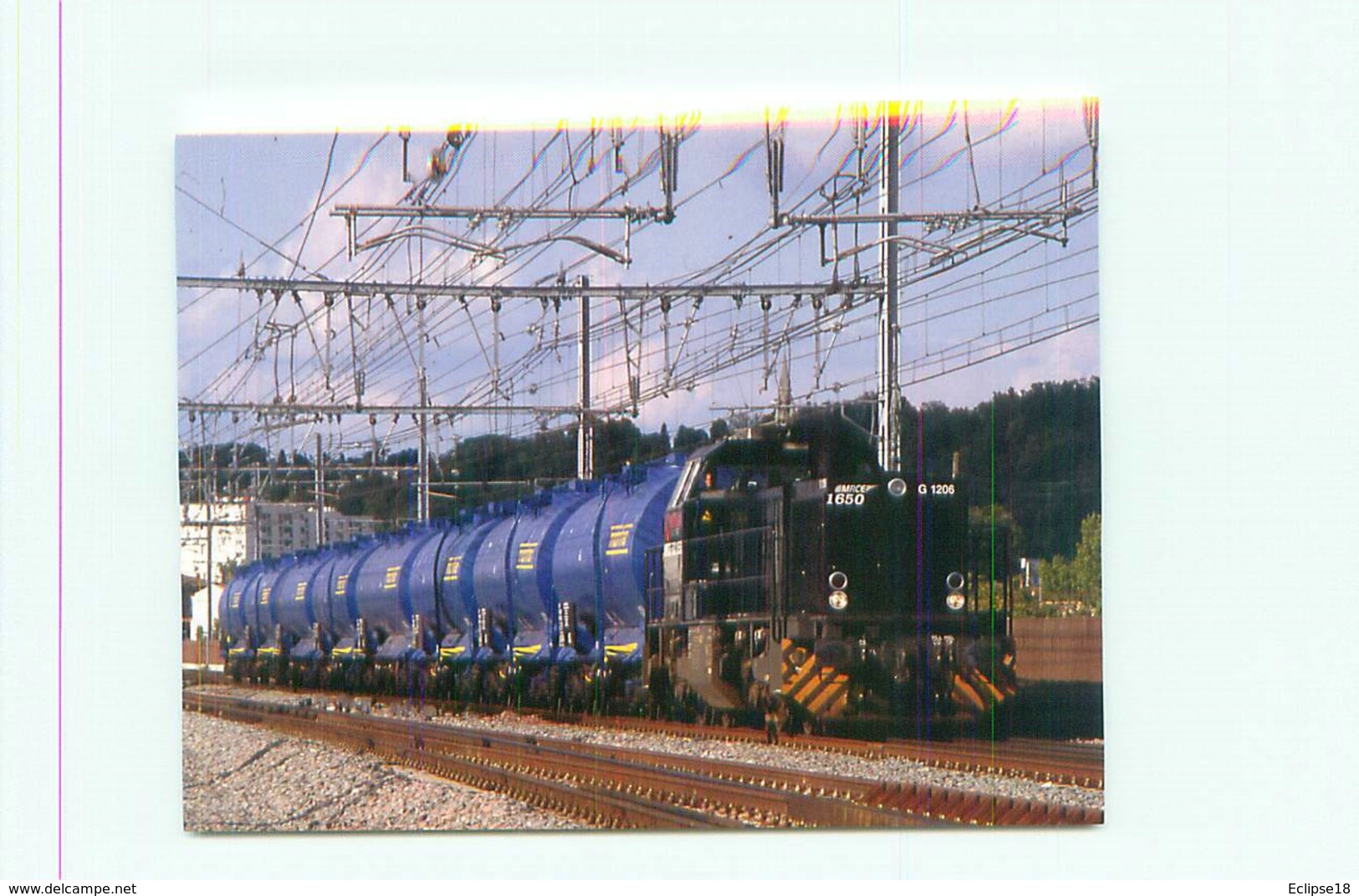 Train - Locomotive G1206  Vossloh N° 1650 De Mitsui Capital Europe  U 1467 - Treinen