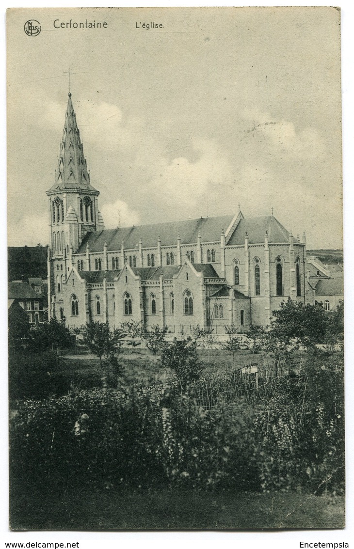 CPA - Carte Postale - Belgique - Cerfontaine - L'Eglise - 1913 (M8305) - Cerfontaine