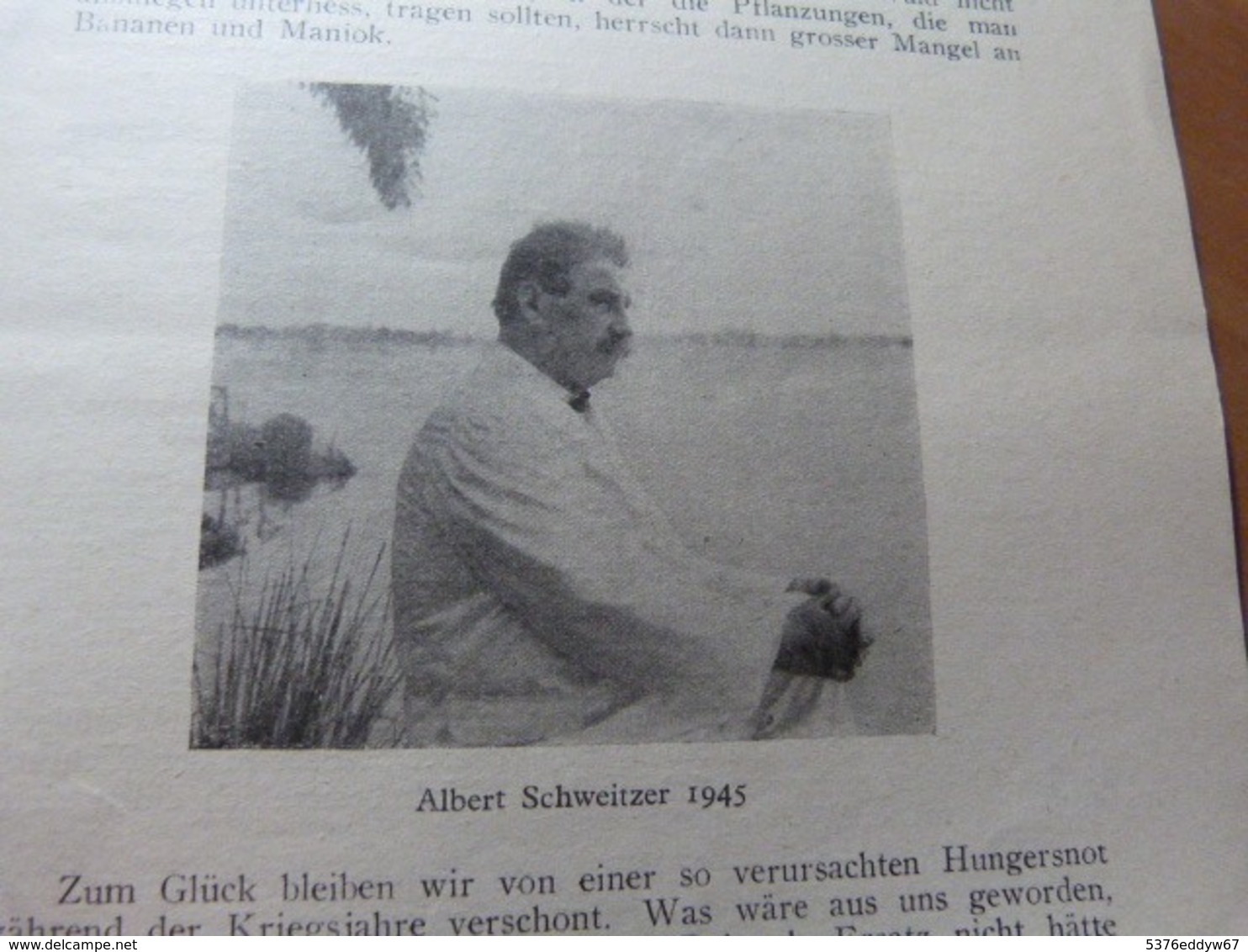 Albert Schweitzer-Lambaréné 1939-1945. Afrique-Gabon. XXIII. Folge - 1901-1940