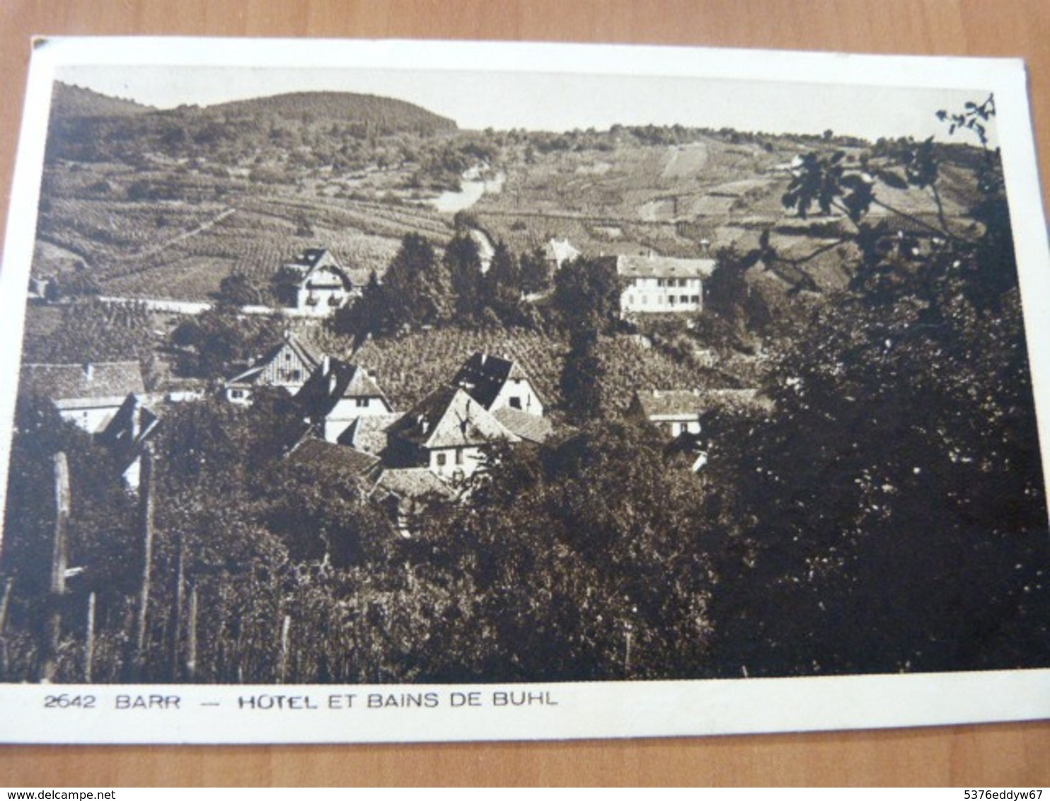 CPA. Barr. Hôtel Et Bains De Buhl. Alsace - Barr