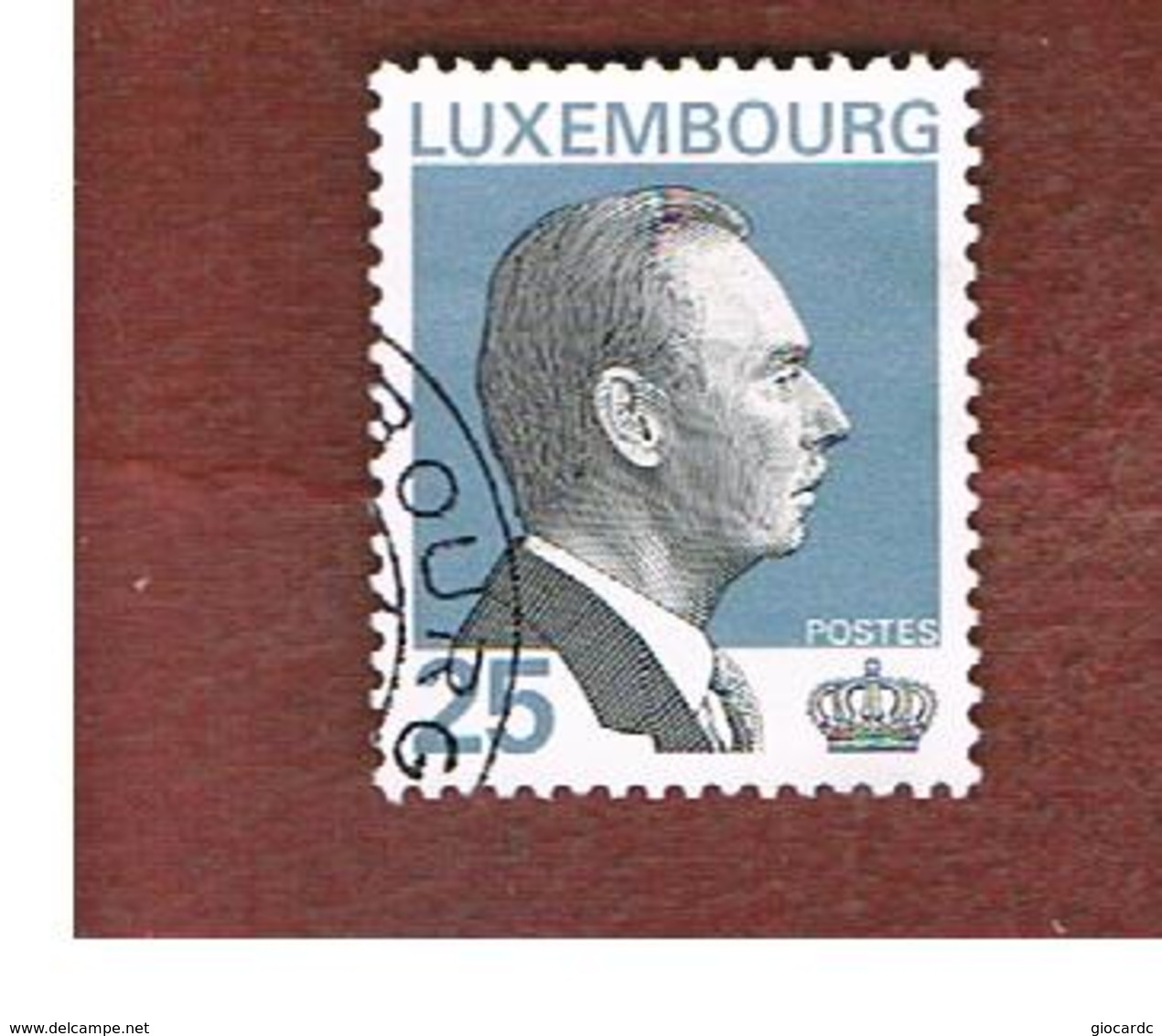 LUSSEMBURGO (LUXEMBOURG)   -   SG 1343   -   1993 GRAND DUKE JEAN     25        -  USED - 1993-.. Jean