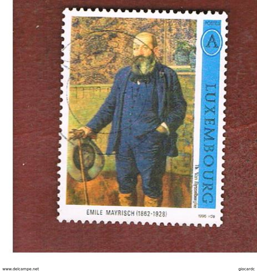 LUSSEMBURGO (LUXEMBOURG)   -   SG 1412   -   1996  E. MAYRISCH, ENGINEER   -  USED - Usati