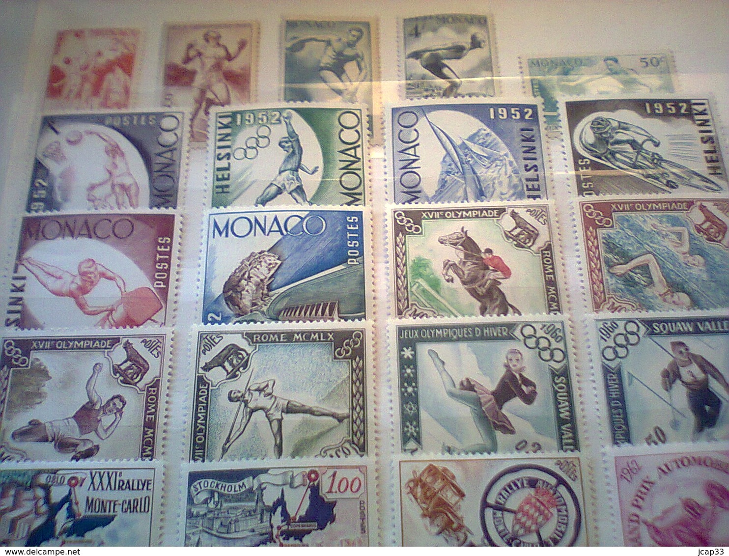 MONACO  -  LOT DE 180 TIMBRES NEUFS  - - Collections, Lots & Series