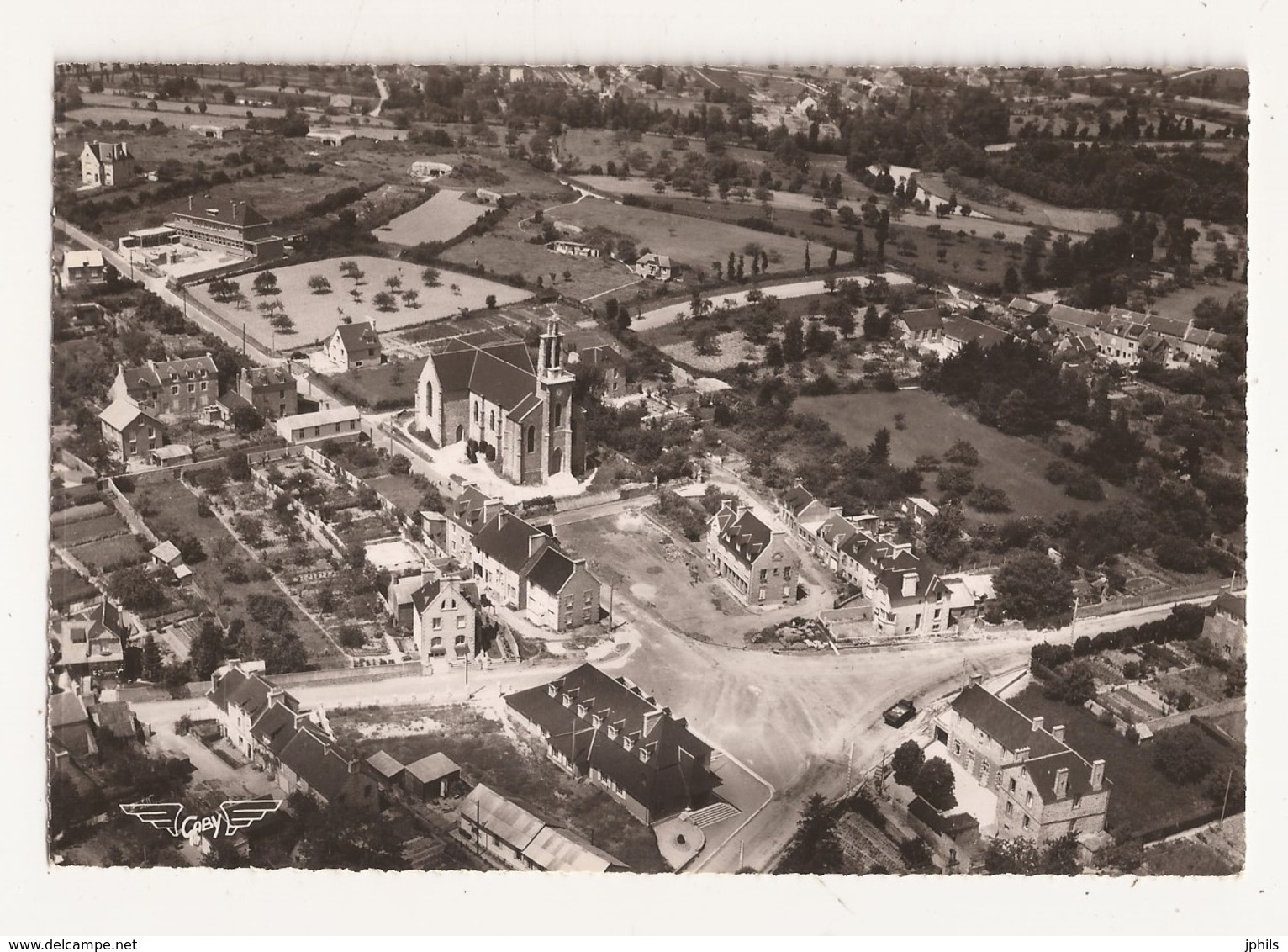 ( 35 ) LA RICHARDAIS Le Bourg Et L'Eglise - Autres & Non Classés