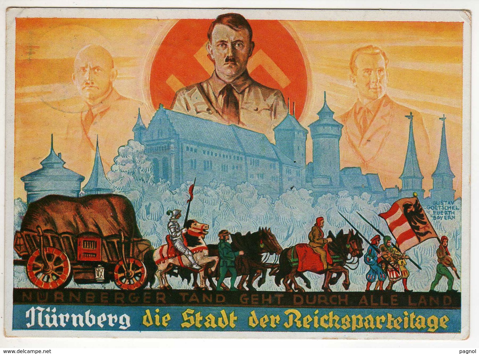 Allemagne : III Reich : Nürnberg 1936 : Adolf Hitler : Die Stadt Der Reichsparteitage - Nürnberg