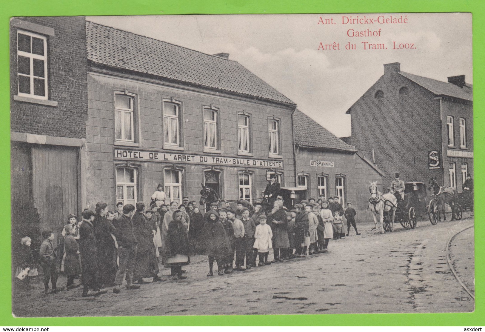 Looz - Borgloon - Arrêt Du Tram - Tramhalte Photo A.C Blanckart  Hasselt  -ZM. - Borgloon