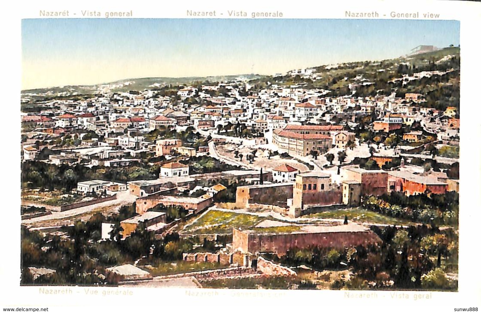 Nazareth - Vista General Vista Generale General View - Israel