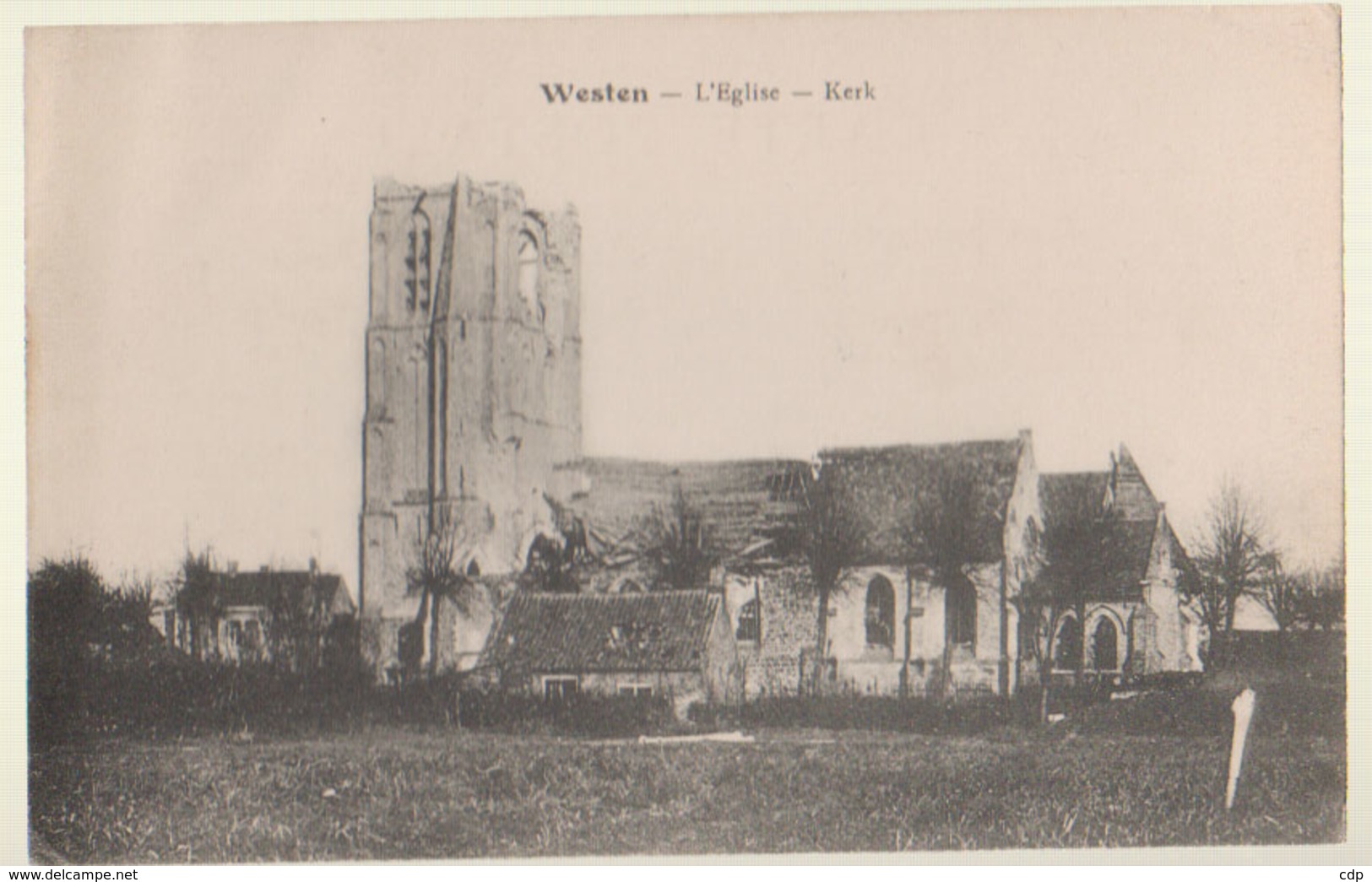 Cpa Westen  1916  Front 14/18 - Vosselaar