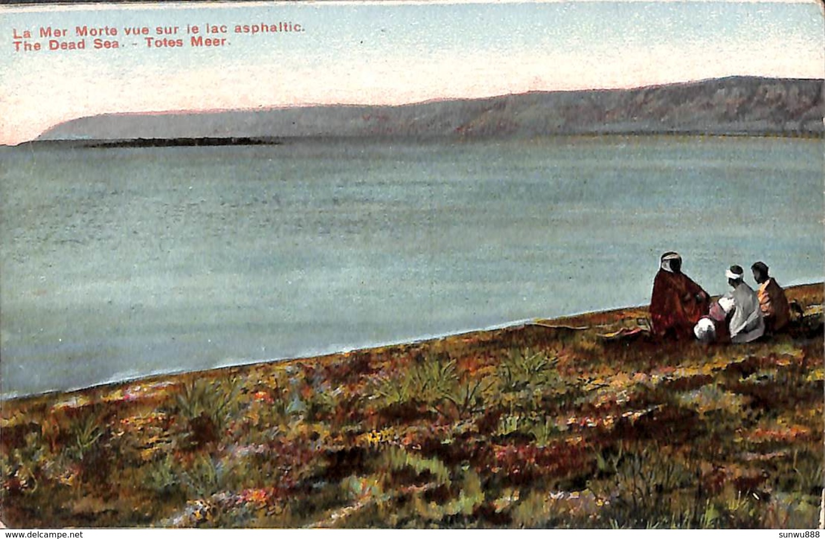 La Mer Morte Vue Sur Le Lac Asphaltic - The Dead Sea - Totes Meer - Israel