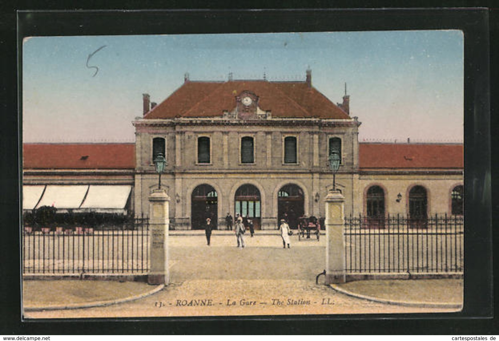 CPA Roanne, La Gare - Roanne