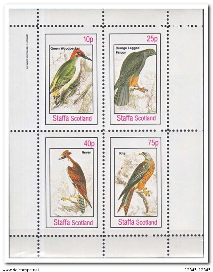 Staffa 1982, Postfris MNH, Birds - Schotland