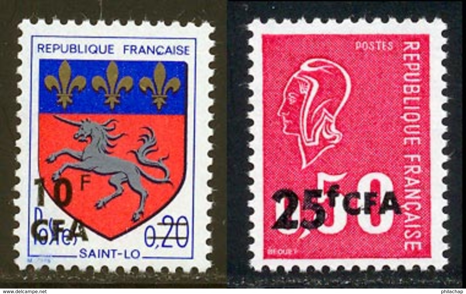 Reunion 1971 Yvert 386 - 393 ** TB Coin De Feuille - Neufs