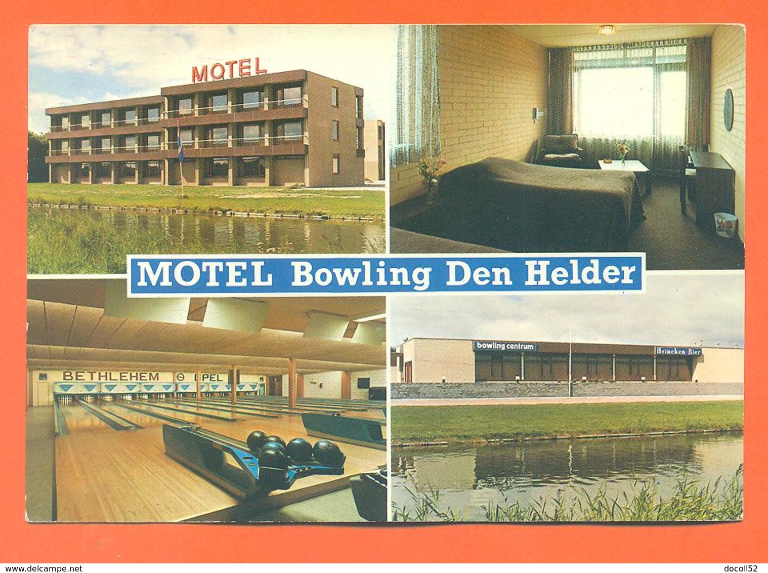 CPSM GF Den Helder " Motel Bowling " - Den Helder