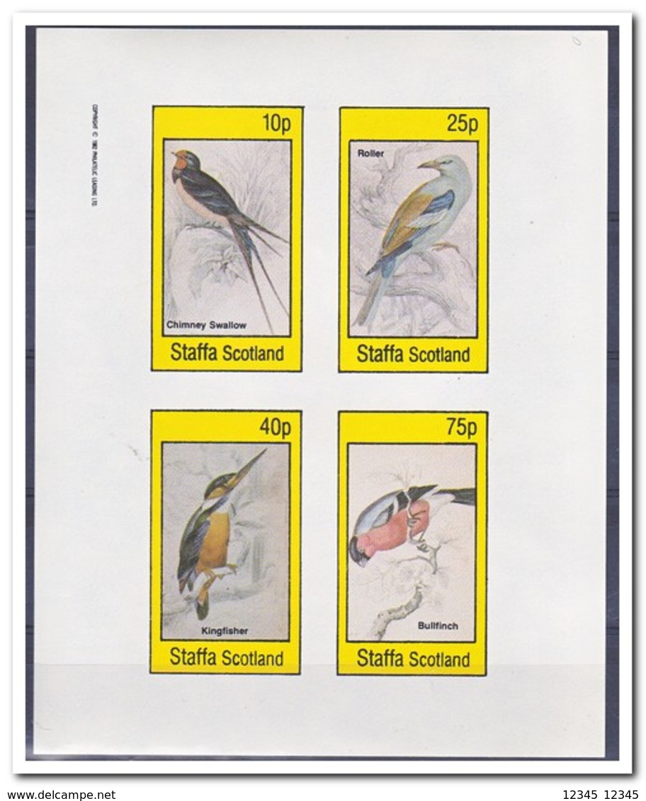 Staffa 1982, Postfris MNH, Birds - Schotland