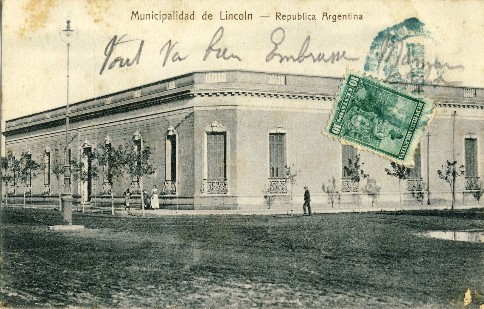 MUNICIPALIDAD  De  LINCOLN,  REPUBLICA  ARGENTINA - Argentinië