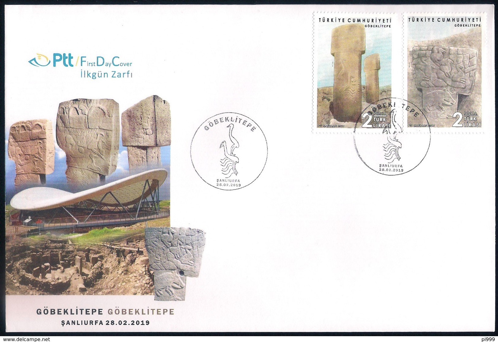 Turchia Turkey [2019] Archeologia/Archaeology: Göbeklitepe - Official FDC - Archeologia