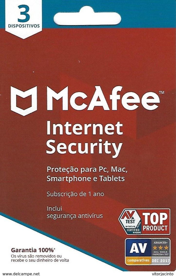 PORTUGAL - Gift Card - McAfee 3 - Gift Cards