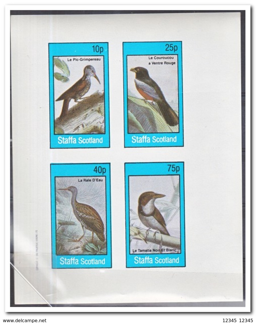 Staffa 1982, Postfris MNH, Birds - Scotland