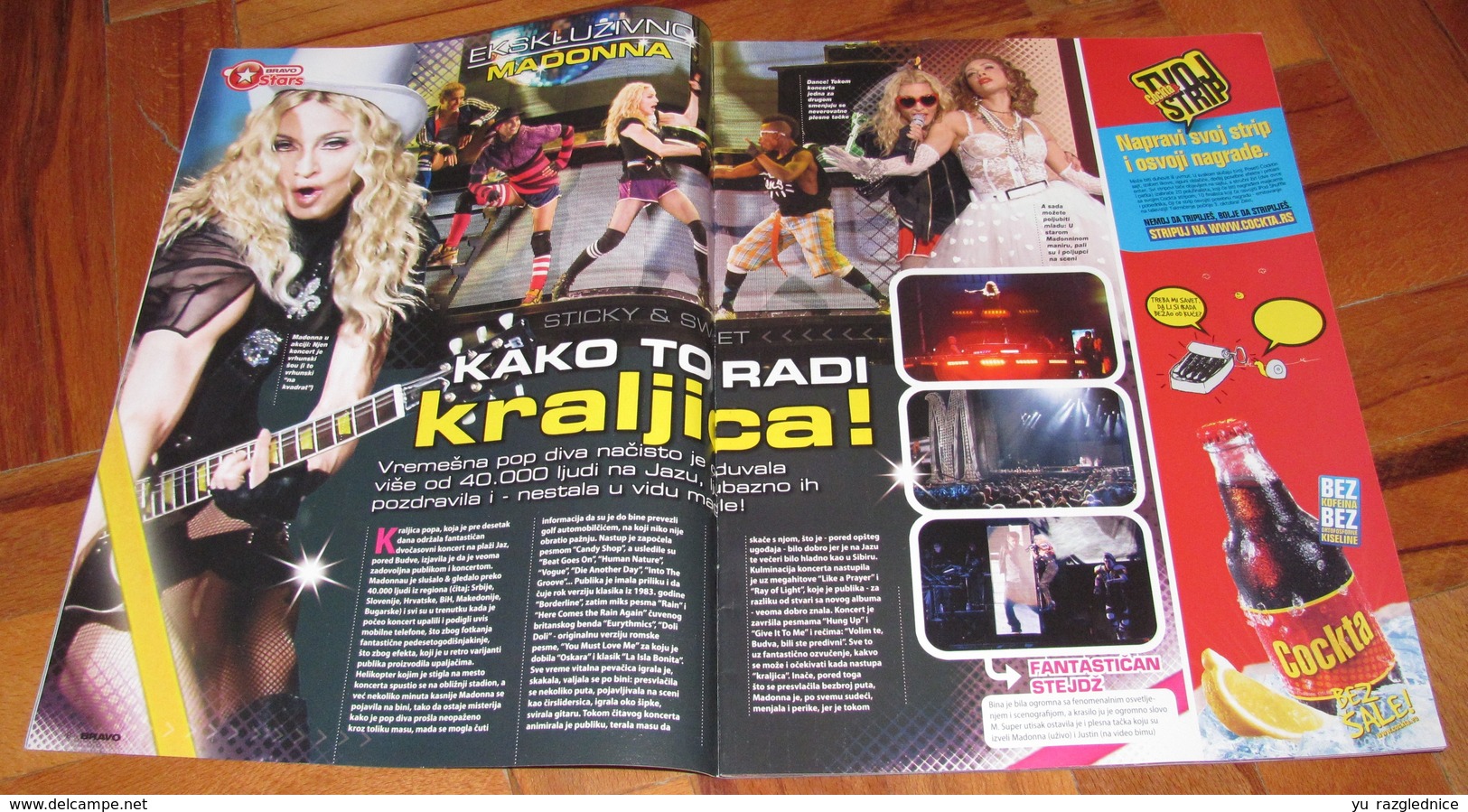 Madonna Vanessa Hudgens -  BRAVO Serbian October 2008 VERY RARE - Magazines