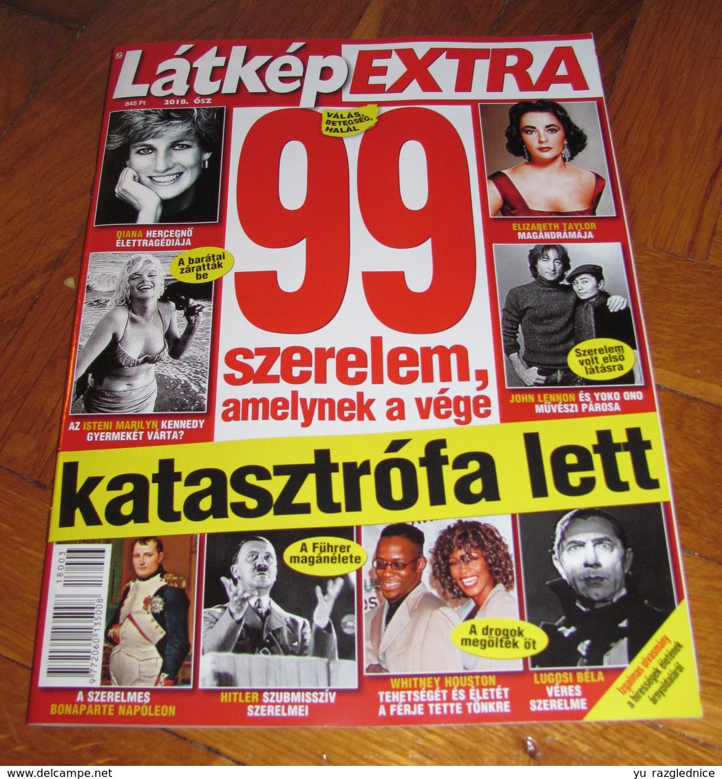 Marilyn Monroe - LATKEP EXTRA Hungarian Special Issue 2018 NEW VERY RARE - Magazines