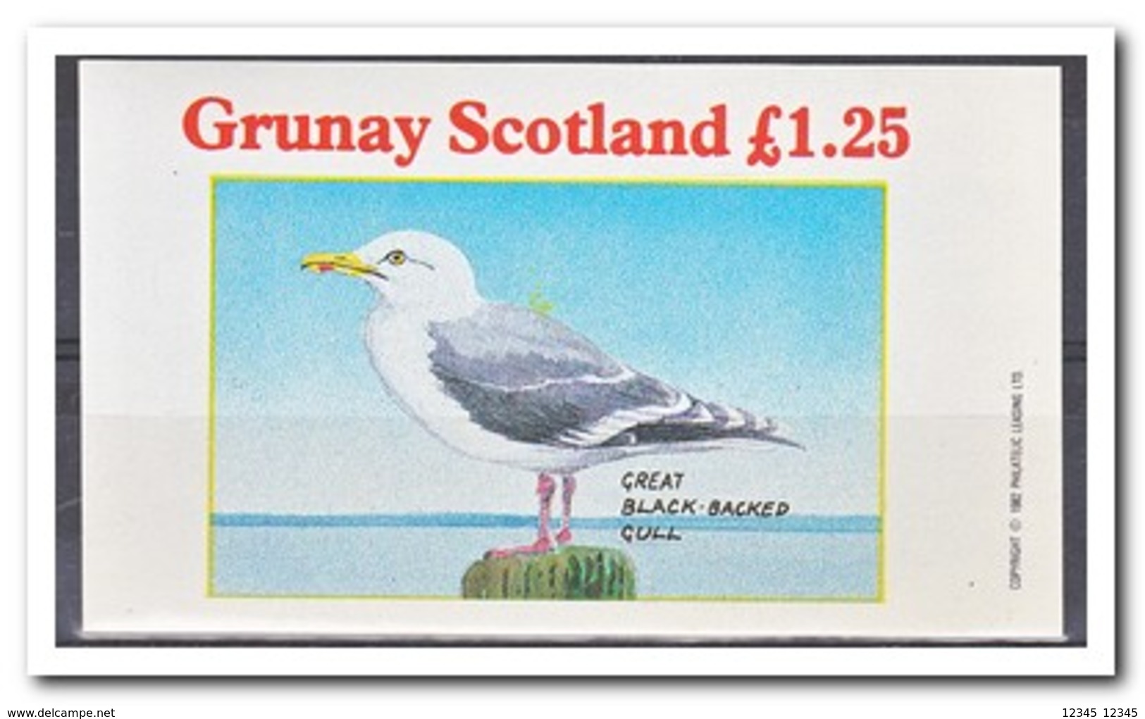 Grunay 1982, Postfris MNH, Birds - Schotland