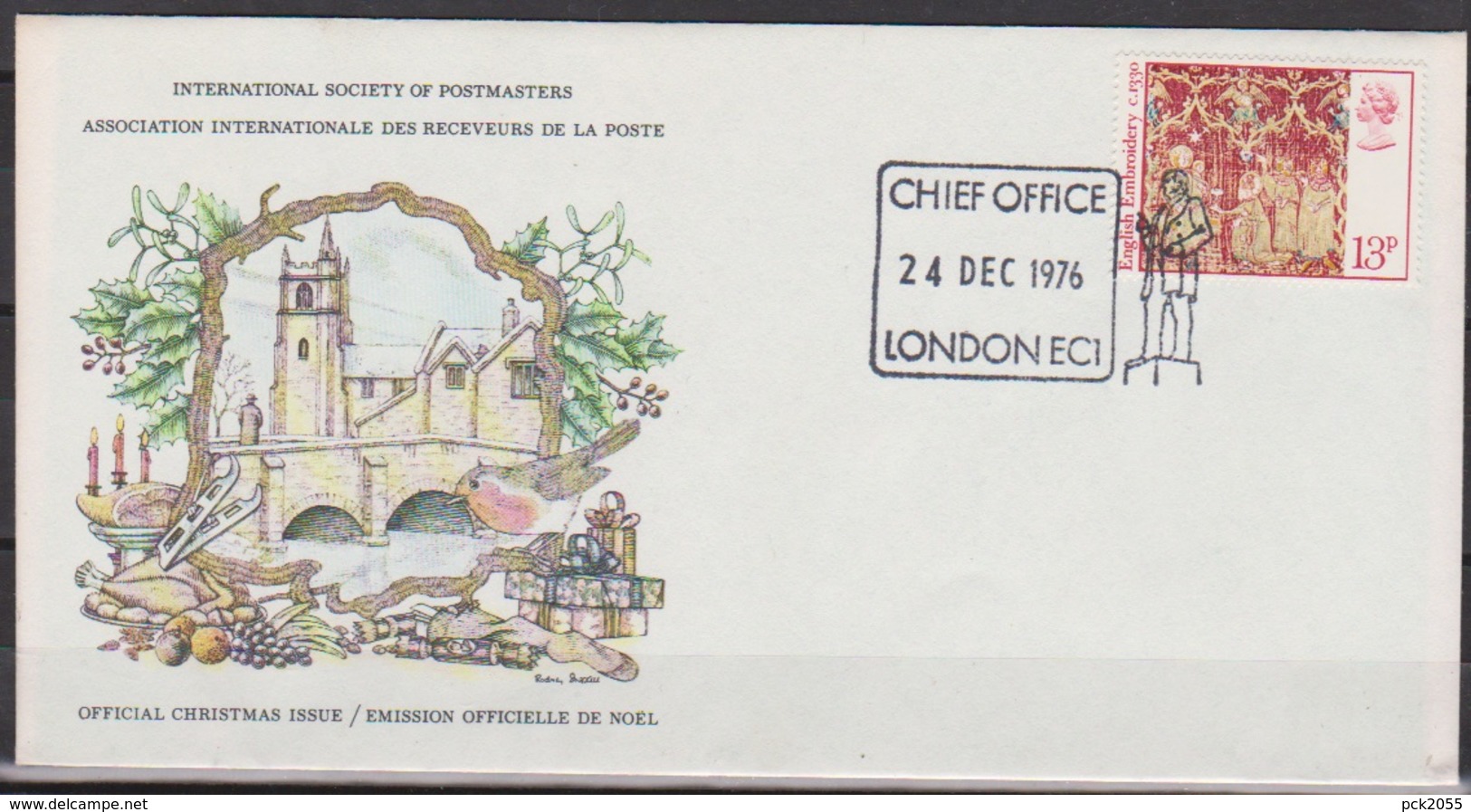 Grossbritannien 1976 MiNr.726 FDC Weihnachten ( D 6197 )günstige Versandkosten - 1981-1990 Dezimalausgaben