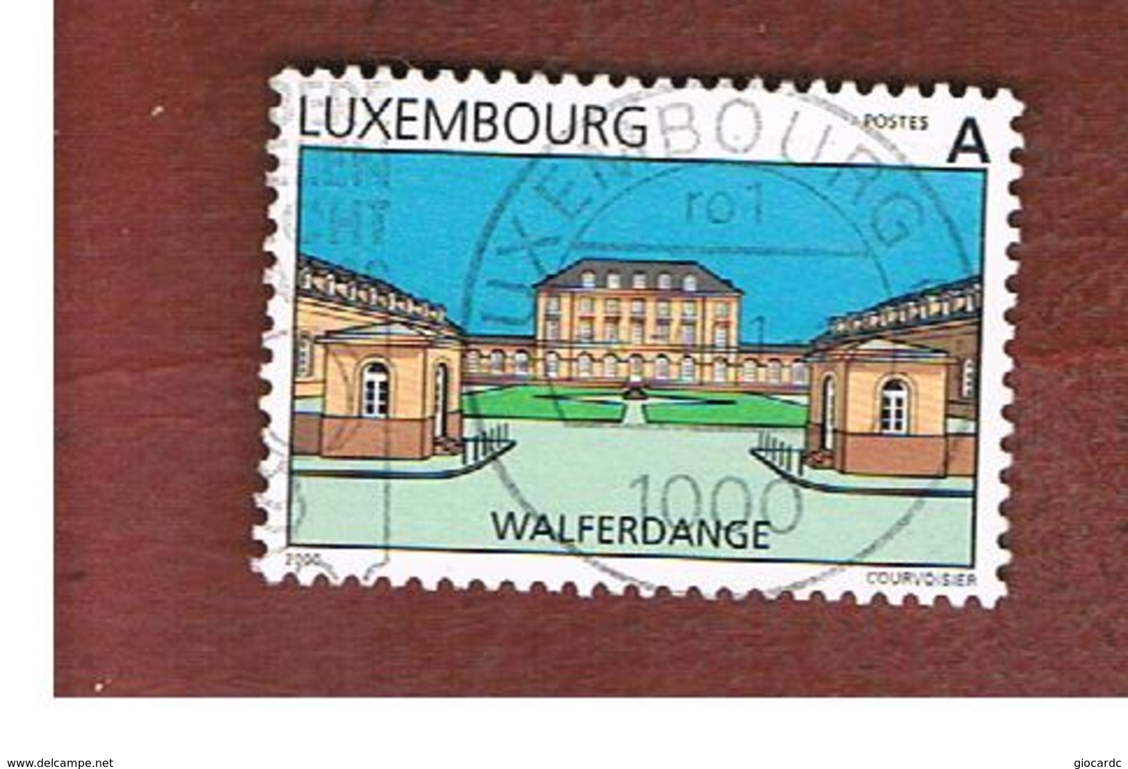 LUSSEMBURGO (LUXEMBOURG)   -   SG 1520  -   2000  TOURISM: WALFERDANGE CASTLE   -  USED - Usati