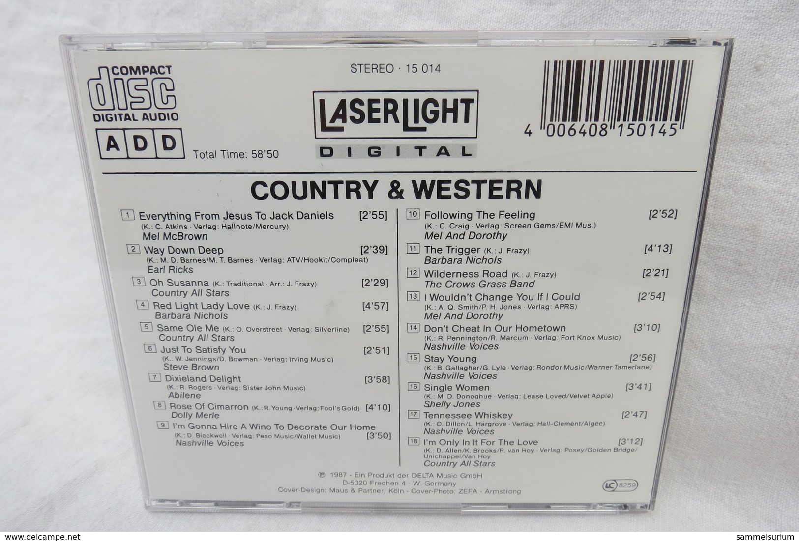 CD "Country Hits" Greatest Songs Of The Wild West - Country & Folk