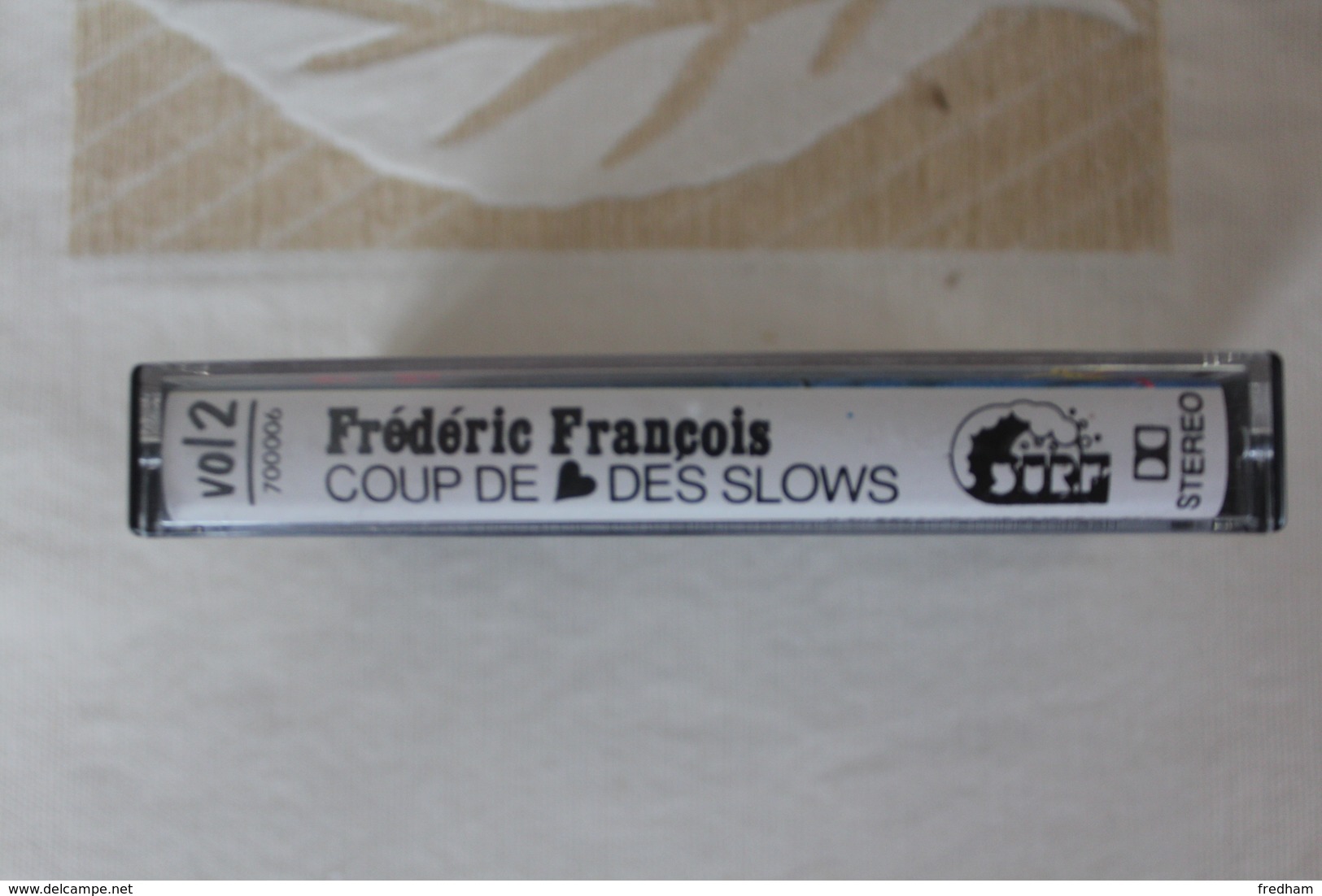 FREDERIC FRANCOIS,CASSETTE AUDIO EN TRES BONNE ETAT.... - Audiokassetten