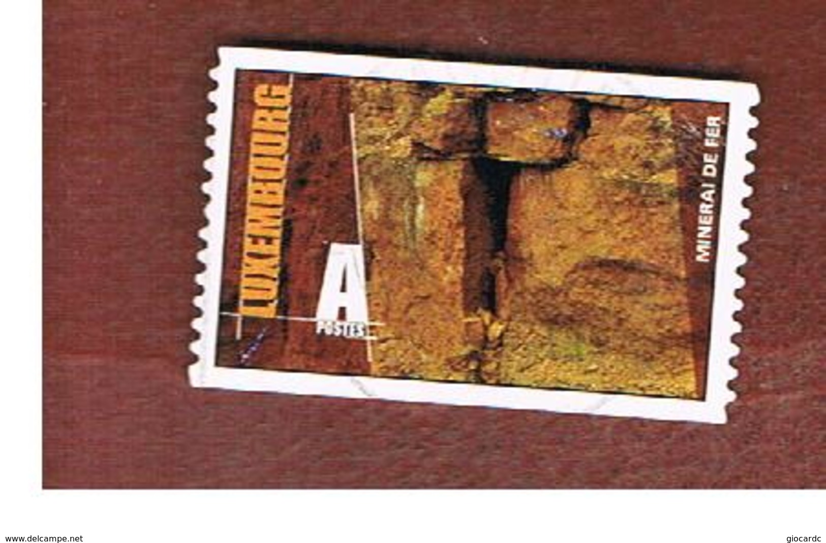 LUSSEMBURGO (LUXEMBOURG)   -   MI 1691  -   2005  ROCKS WITH IRON     -  USED - Usati