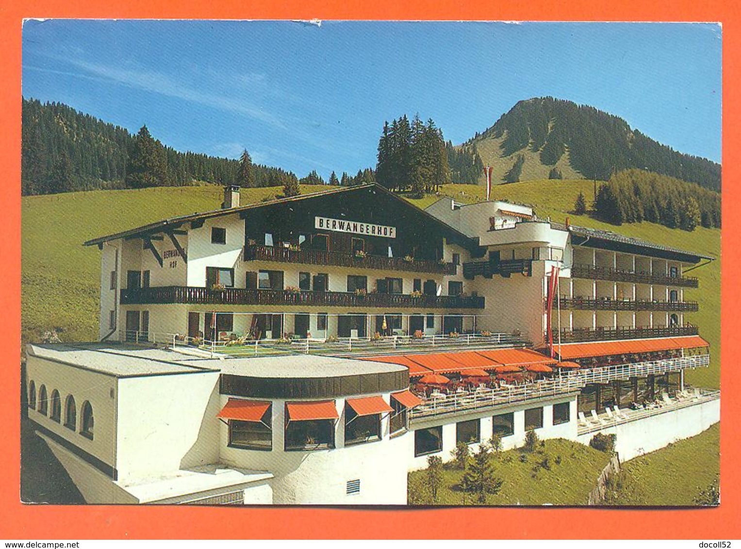 CPSM GF Berwandger " Alpenhotel International Hotel Jagdhaus " - Berwang