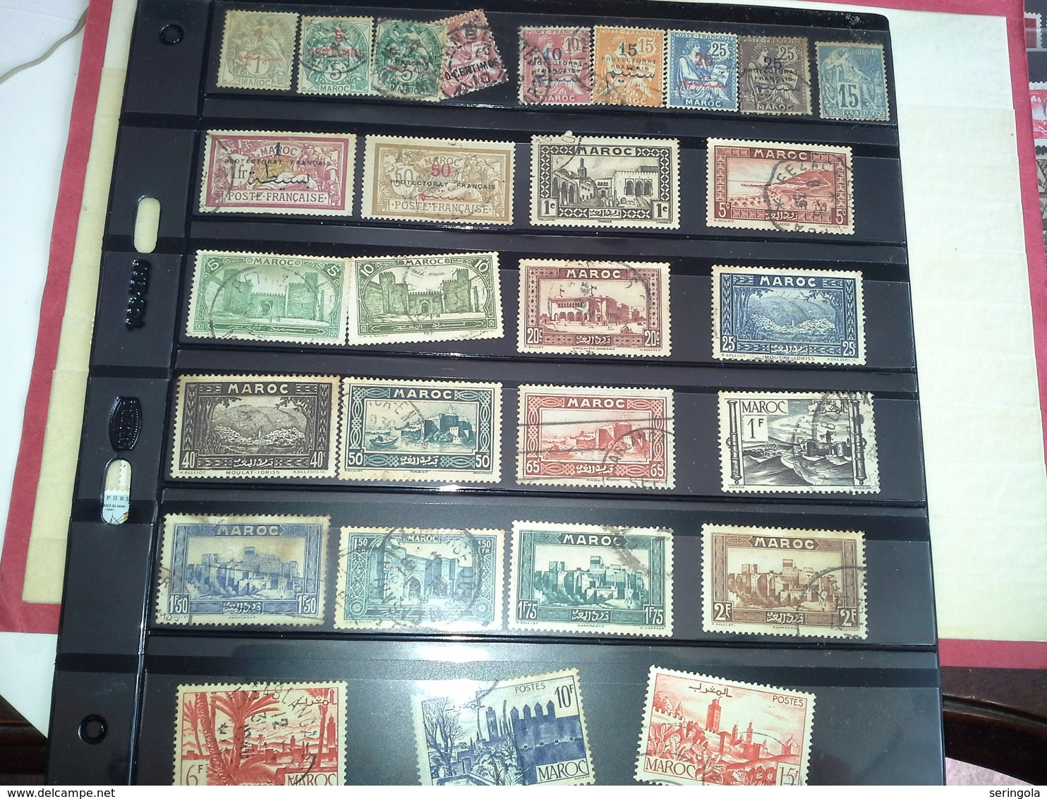 Lot 280 Stamps Colonias Francais - Sammlungen (ohne Album)