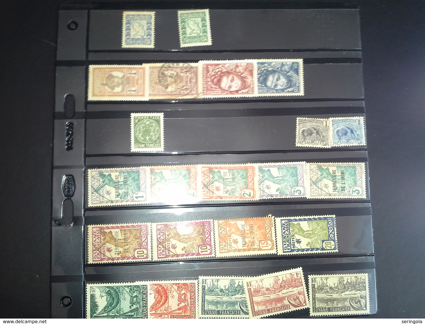 Lot 280 Stamps Colonias Francais - Sammlungen (ohne Album)