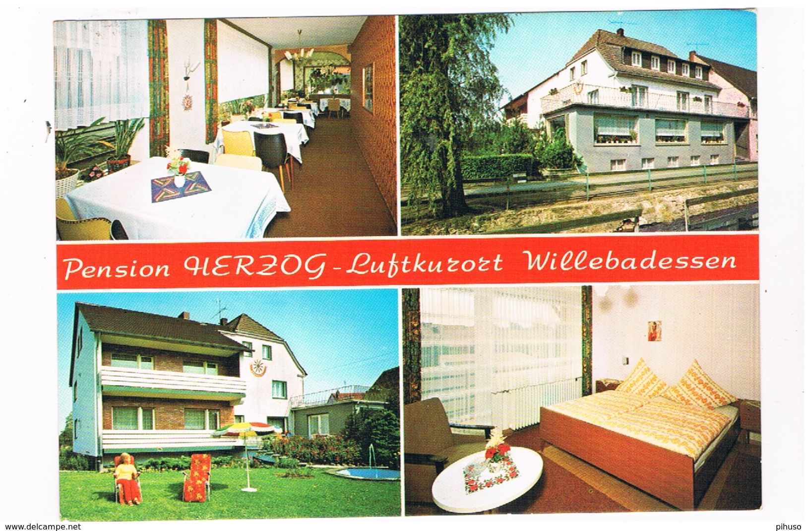 D-9350   WILLEBADESSEN : Pension Herzog - Hoexter