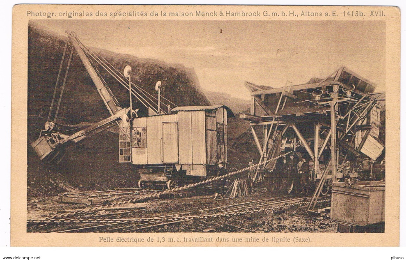 D-9352   ALTONA : Menck & Hambrock GmbH. Machinery ( Mine ) - Altona