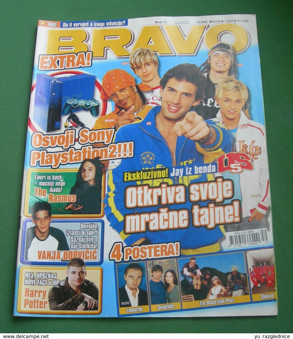 US5 The Rasmus - BRAVO Serbian March 2005 VERY RARE - Magazines